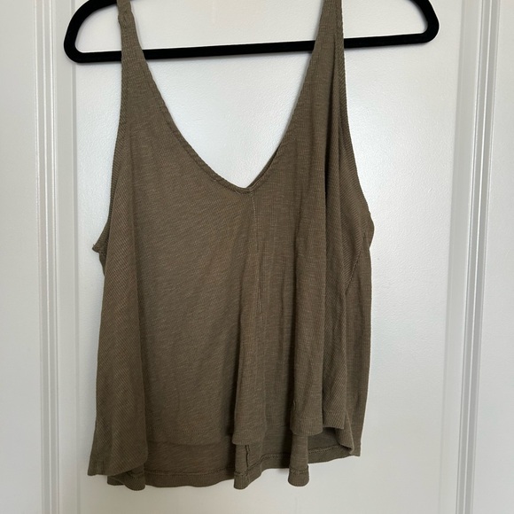 Free people green tank - Picture 3 of 3